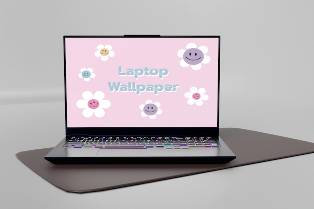 Laptop mockup