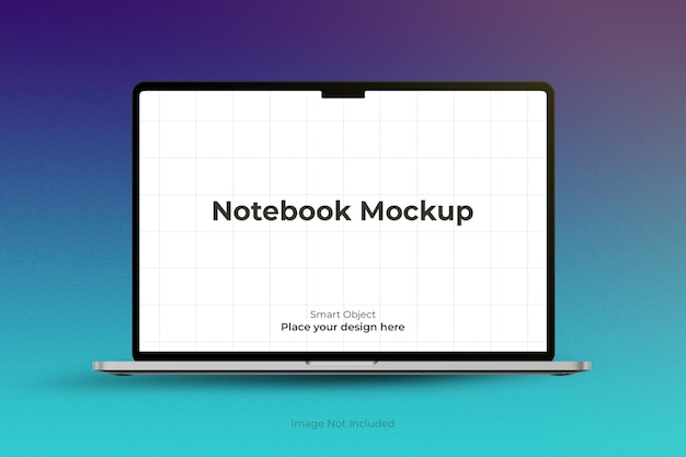 Laptop Notebook Mockup