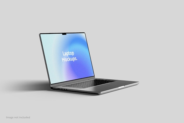 Laptop photoshop mockup