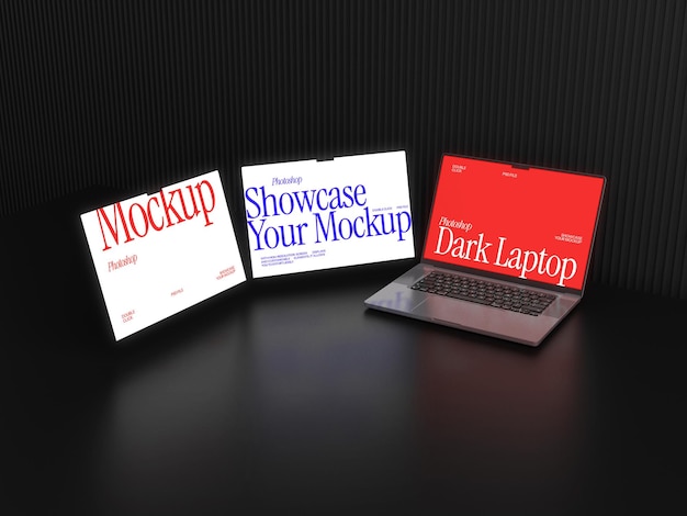 Laptop Presentation Mockup
