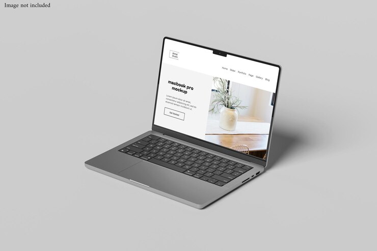 Laptop pro mockup