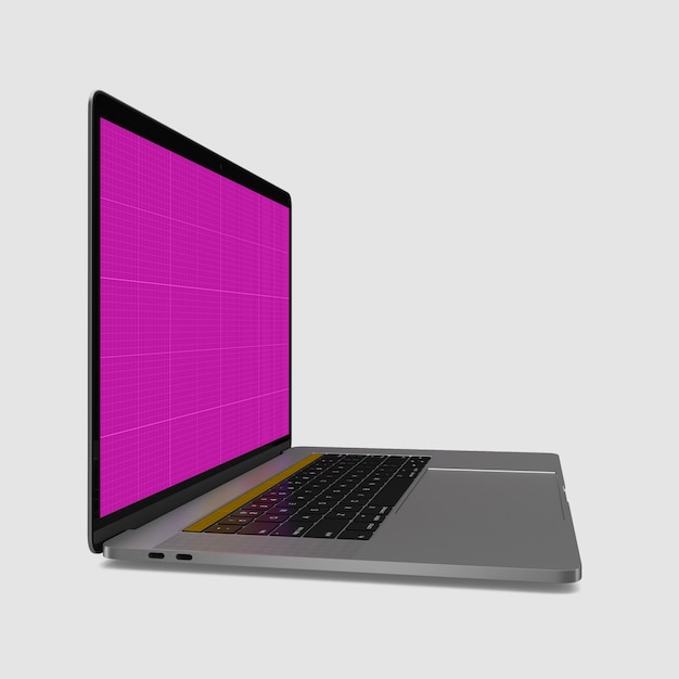 Laptop-Seite Mockup