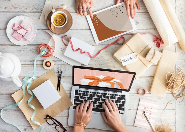 PSD laptop tablet screen mockup working psd