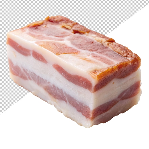 PSD lard em fundo transparente