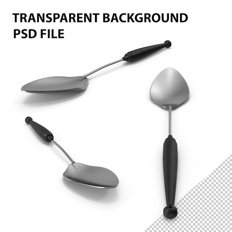 PSD large spoon png