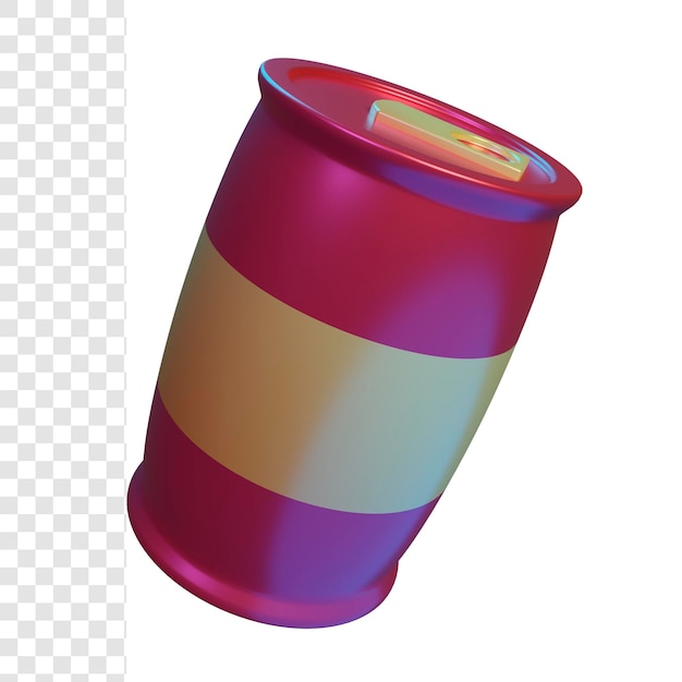 lata de refresco 3d