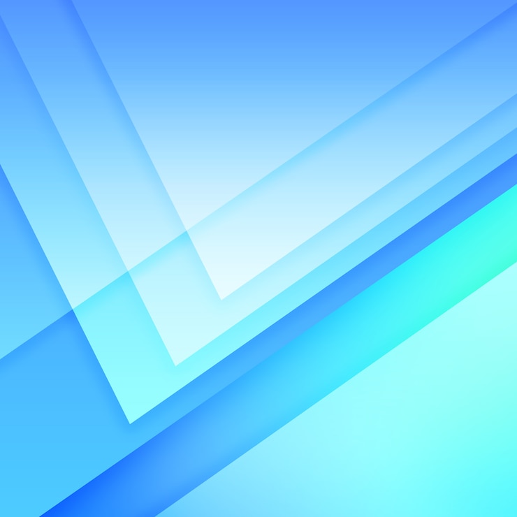 PSD latar belakang biru geometris