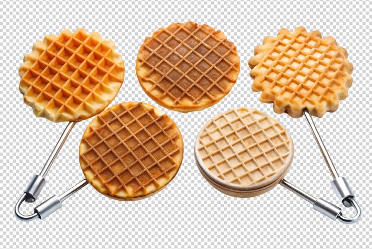 PSD el látigo de waffle trae alegría con deliciosos diseños artísticos