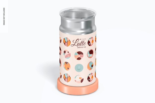 Latte Skimmer Cup Mockup