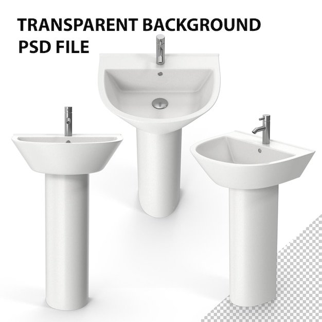 PSD lavabo png