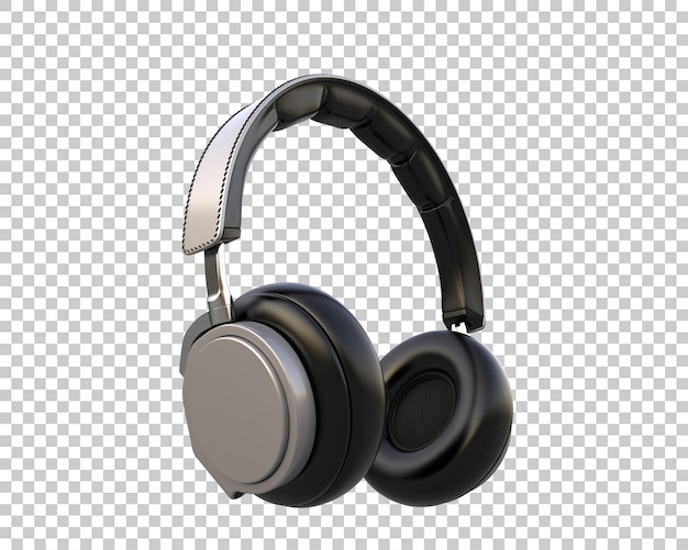 Le cuffie isolate sullo sfondo dell'illustrazione di rendering 3D