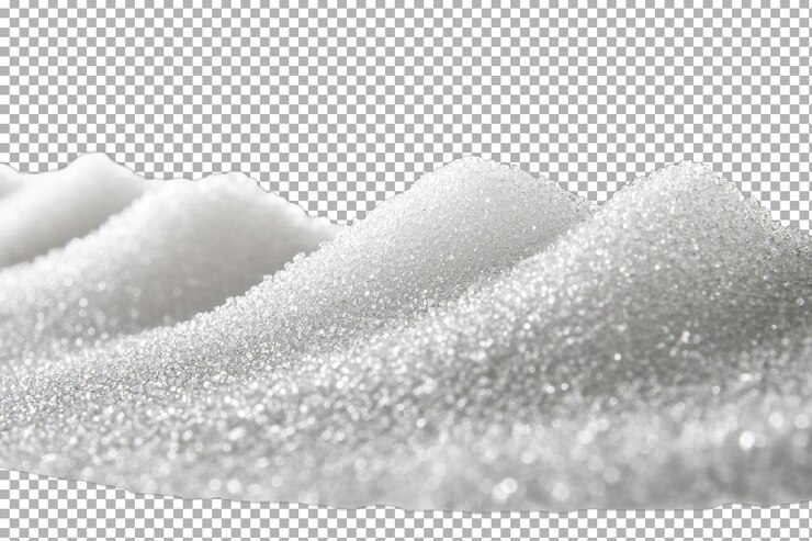 PSD le delicate onde di zucchero creano un paesaggio artistico sotto una luce dolce