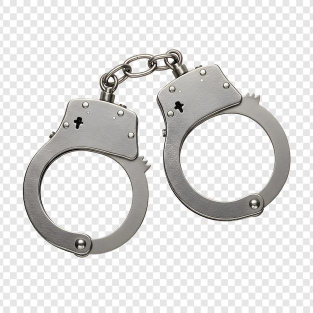 Le manette - simbolo dell'arresto e dell'applicazione della legge