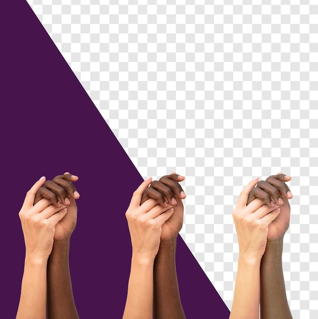 Le mani dell'unità