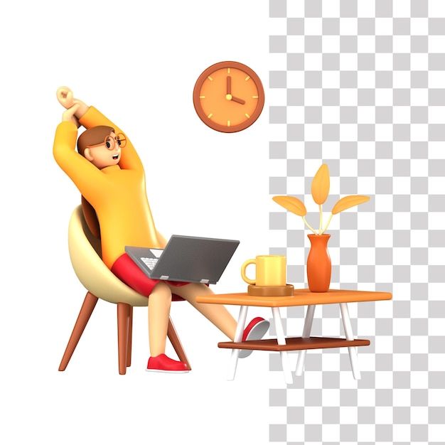Le ragazze 3D si godono il lavoro