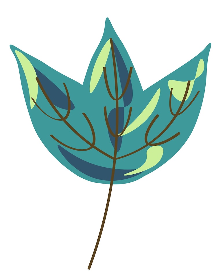 PSD leaves clipart