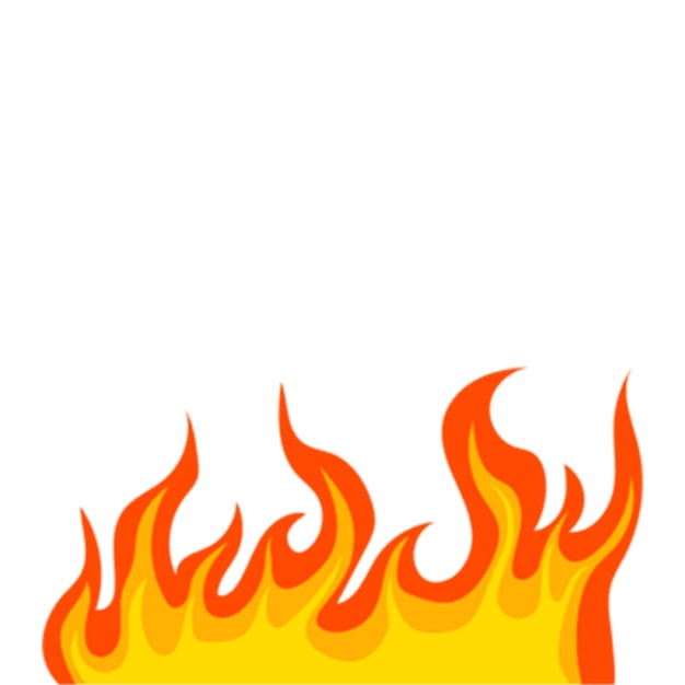 Lebendige Feuerflammen
