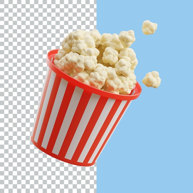 Lebensmittel-3D-Symbol rendert Asset-Design 3D-Symbolillustration