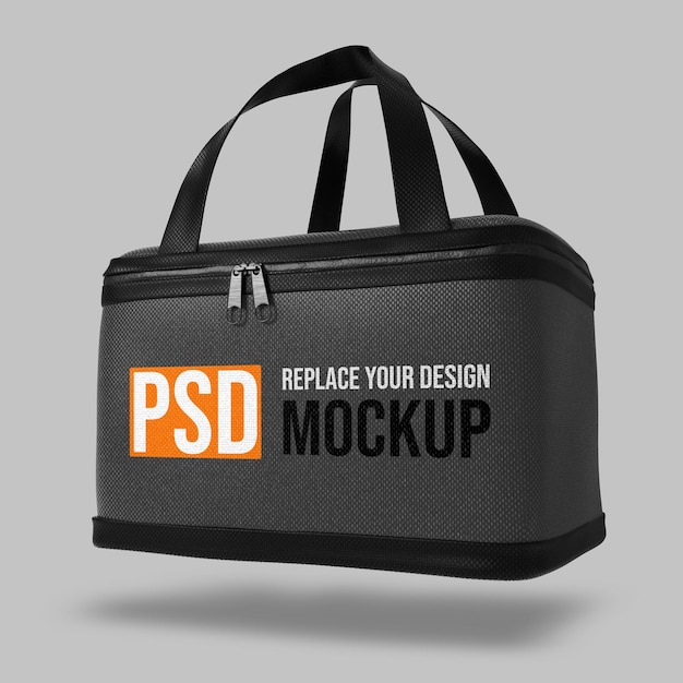 PSD lebensmittel-lieferbox-3d-rendering-modellentwurf