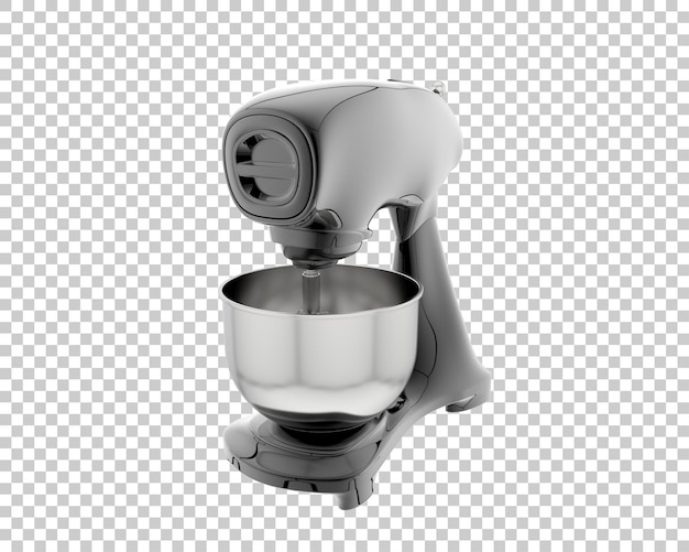 Lebensmittelmischer isoliert auf dem hintergrund 3d-rendering-illustration