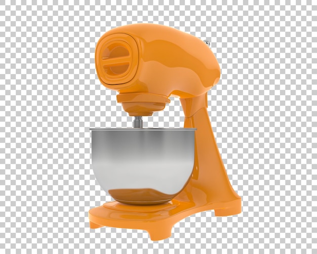 Lebensmittelmischer isoliert auf dem Hintergrund 3D-Rendering-Illustration