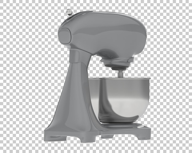 Lebensmittelmischer isoliert auf dem Hintergrund 3D-Rendering-Illustration