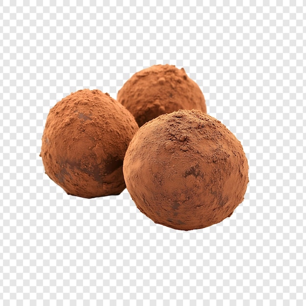 Lecker glasierter Zimt-Zucker-Donut, isoliert auf durchsichtigem Boden