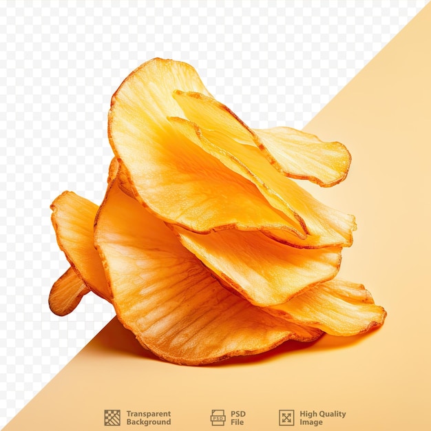 Leckere knusprige Chips aus Kartoffeln