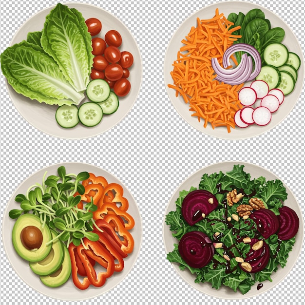 Leckere und gesunde Salate