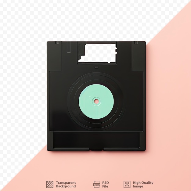 PSD un lecteur cd avec une couverture verte et une photo d'un cd dessus.