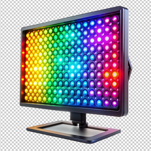 led de juegos aislados en un fondo transparente
