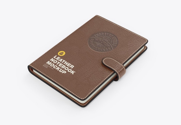 Leder Notebook Mockup