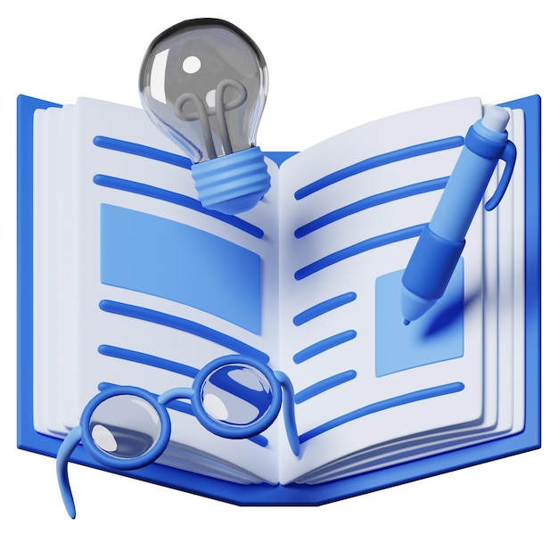 Leer libro de estudio Educación Escuela Ciencia 3D