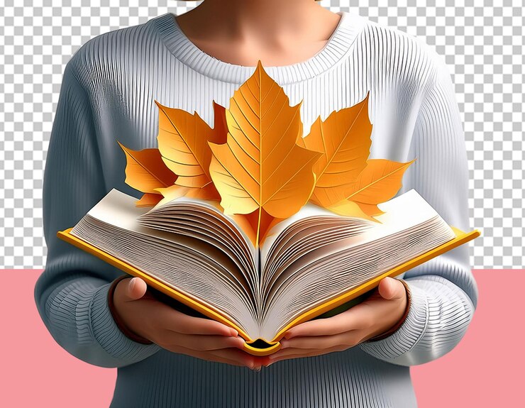 PSD leer libros png