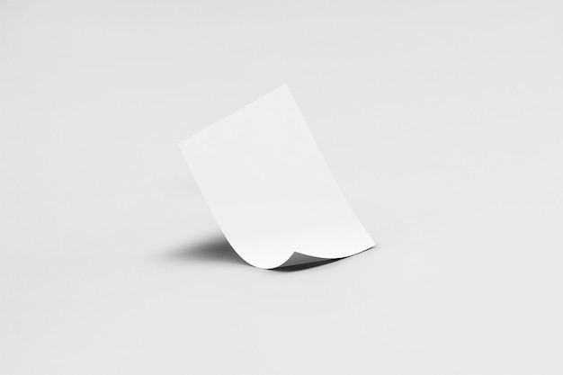 Leere A4-Papier Flyer Vorlage Mockup PSD