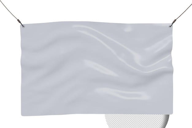 Leere Bannerflagge