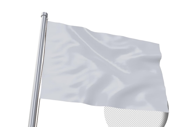 Leere bannerflagge