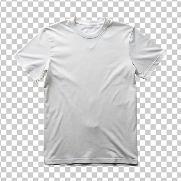 PSD leeres t-shirt auf weißem hintergrund