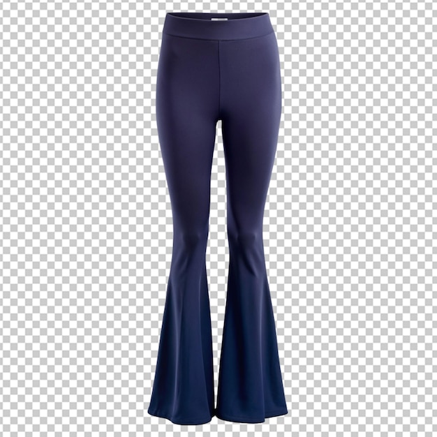 PSD leggings de fundo de sino em fundo transparente