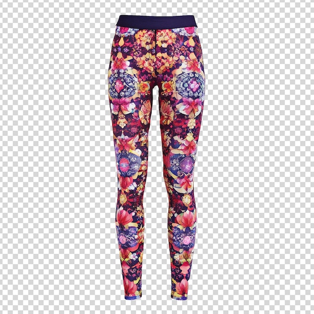 Leggings femeninos png aislados sobre un fondo transparente