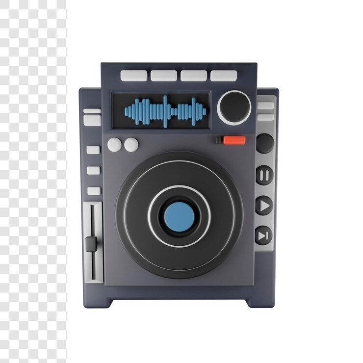 PSD leitor de música 3d