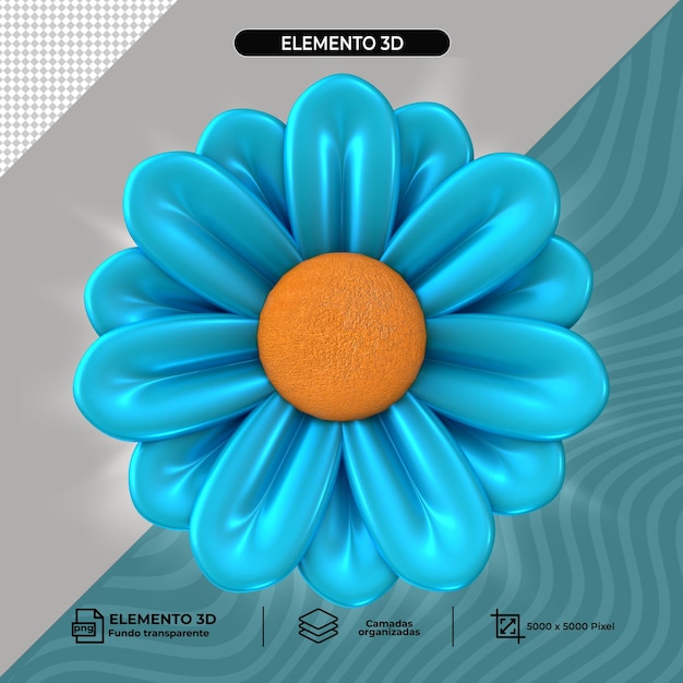 PSD lemento 3d pour le compositeur molduras