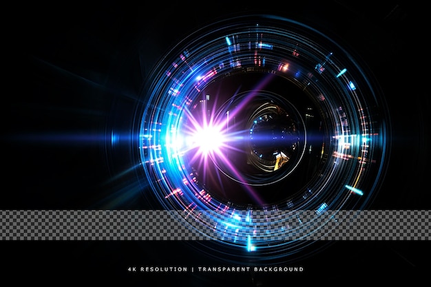 Lens Flare with HUD Elements