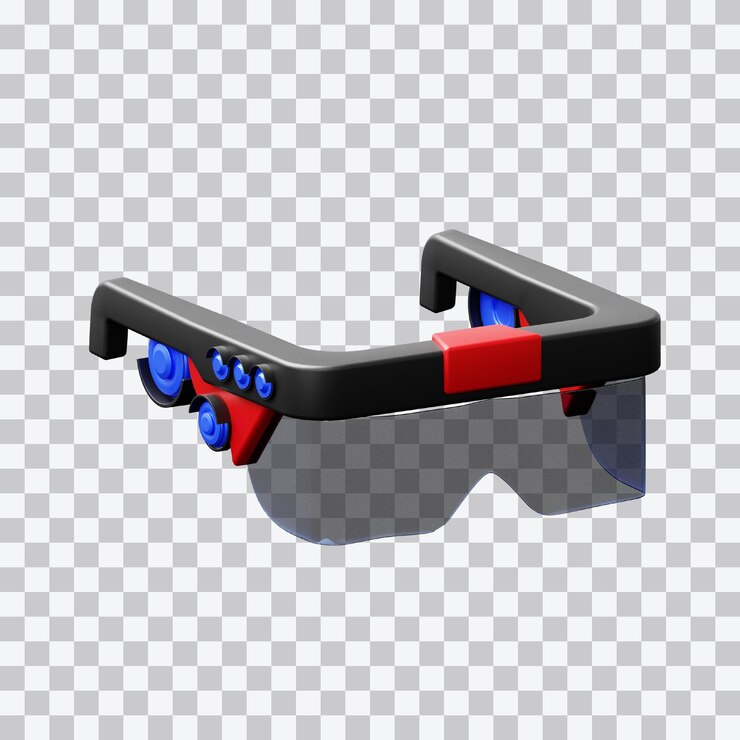 PSD lentes 3d ilustración