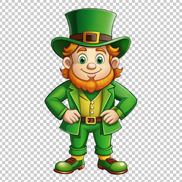 PSD leprechaun com chapéu verde