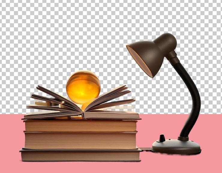 PSD lesen von büchern png