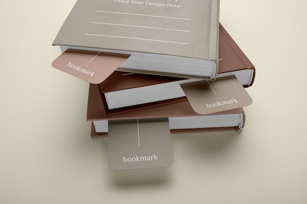 Lesezeichen-Mockup-Design
