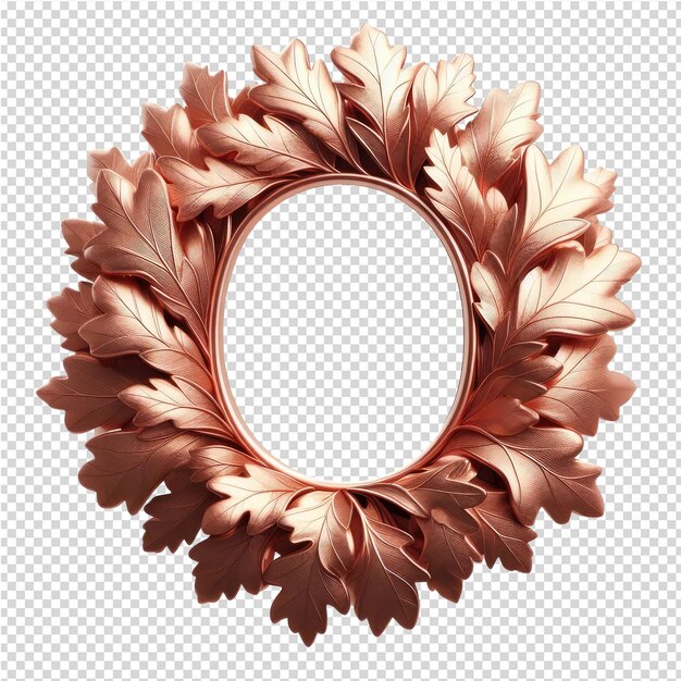 Letra 3D aislada en un lienzo PNG transparente