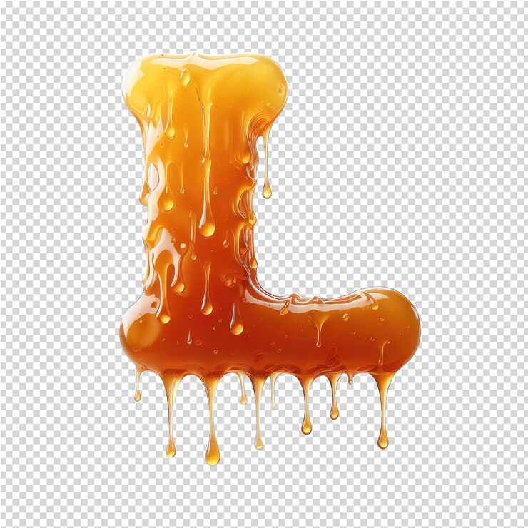 PSD letra 3d isolada em uma tela png clara