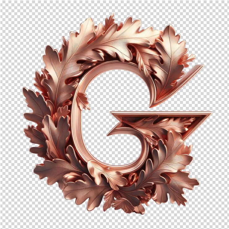 PSD letra 3d isolada em uma tela png clara